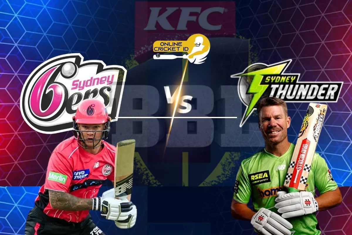 Sydney Sixers vs Thunder Big Bash League