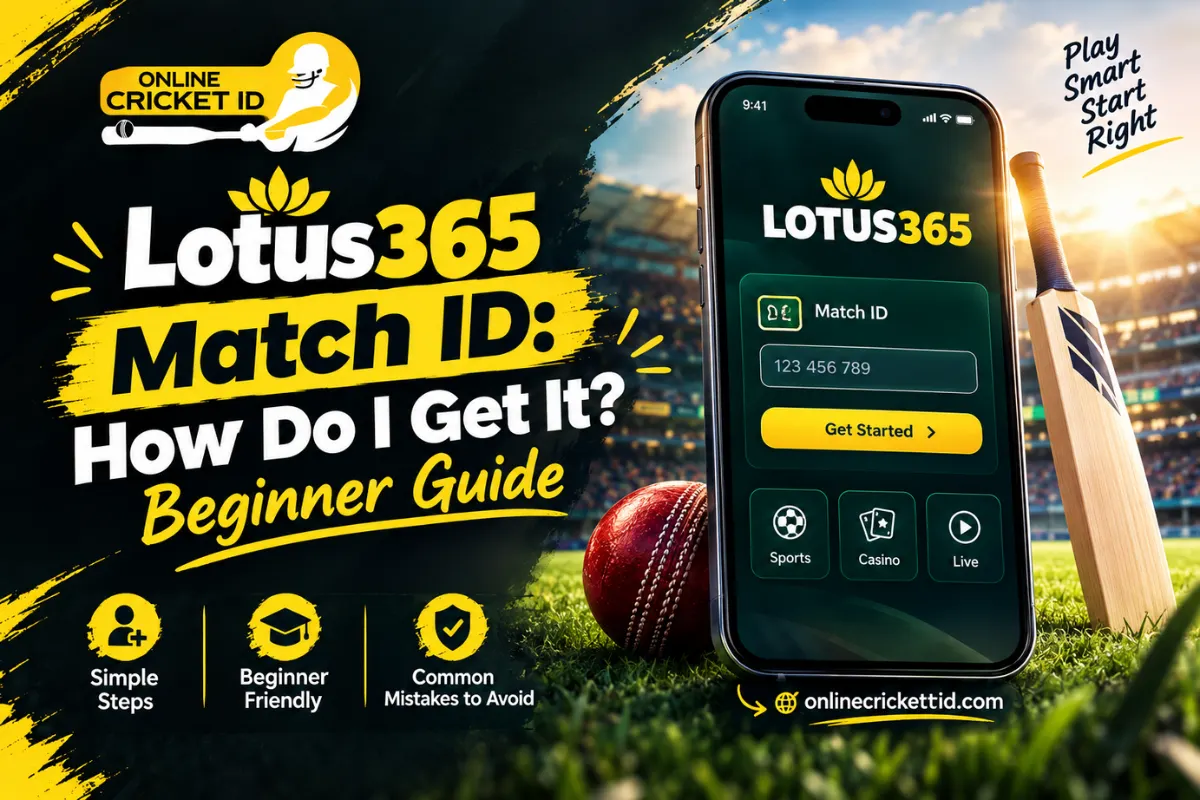 Lotus365 match ID: How do I get it? I’m a beginner. What mistakes should I avoid?
